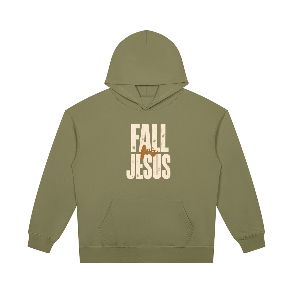 Fall for Jesus Heavyweight Pullover Hoodie