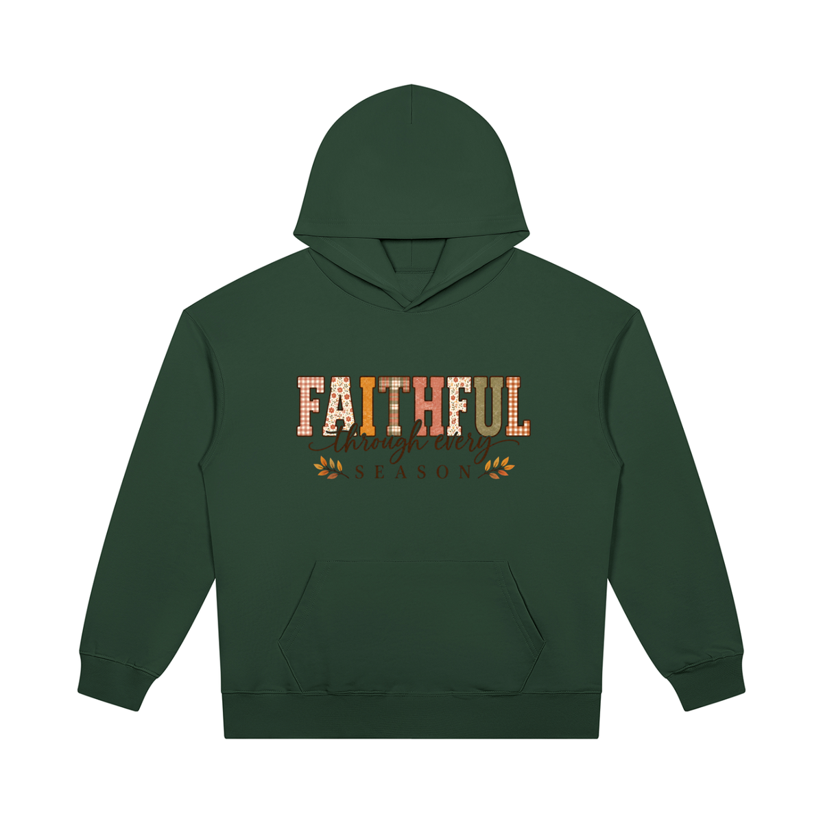 Faithful Through Every Season Heavyweight Pullover Hoodie