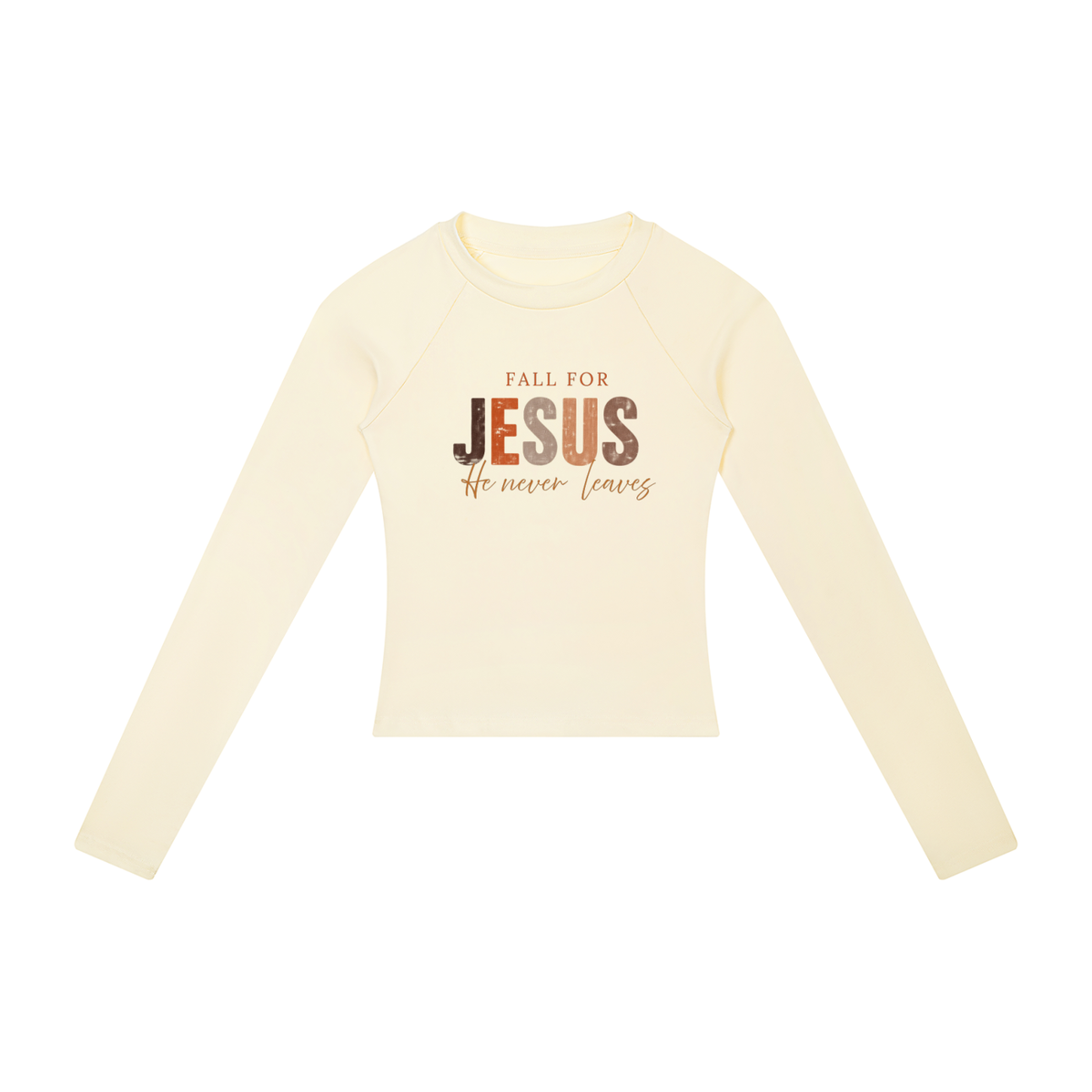 Fall for Jesus Slim Raglan Tee