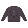 He Left The 99 for Me Heavyweight Crewneck Sweatshirt