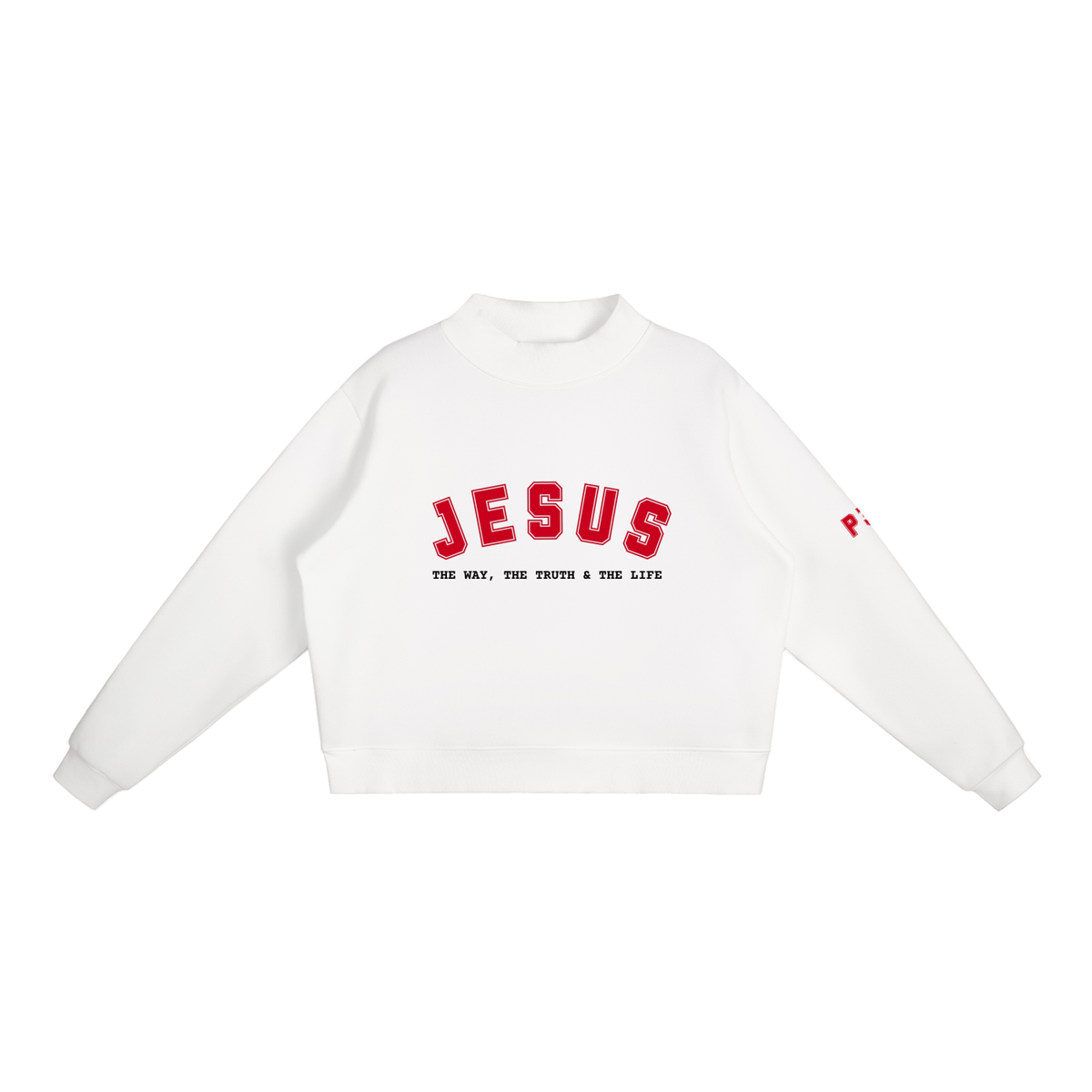 Jesus The Way, The Truth & The Life Collegiate Fleece Sweatshirt