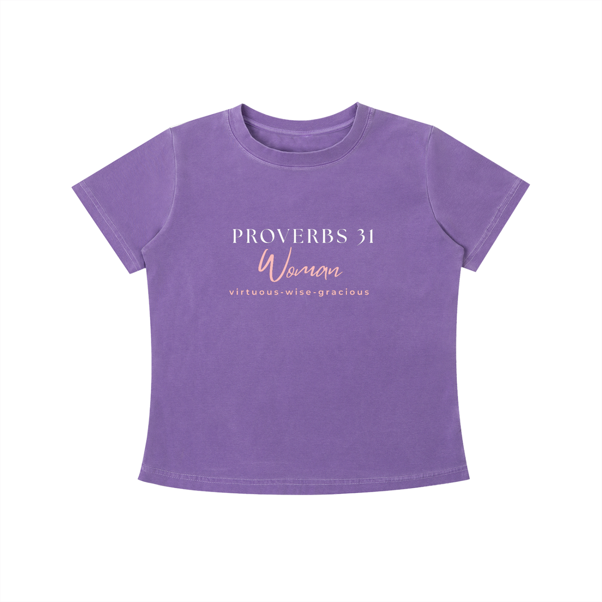 Proverbs 31 Woman Vintage Washed Tee