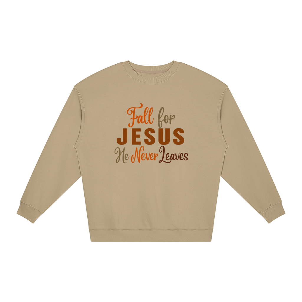 Fall for Jesus Loose Crewneck