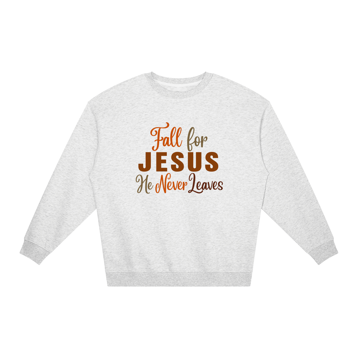 Fall for Jesus Loose Crewneck