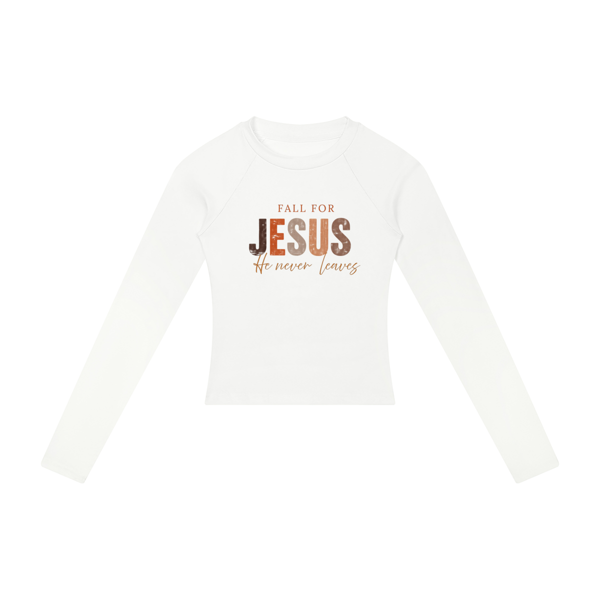 Fall for Jesus Slim Raglan Tee