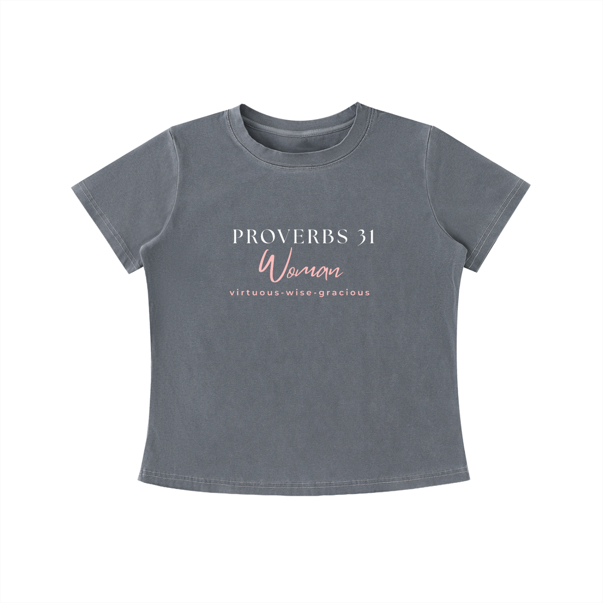 Proverbs 31 Woman Vintage Washed Tee