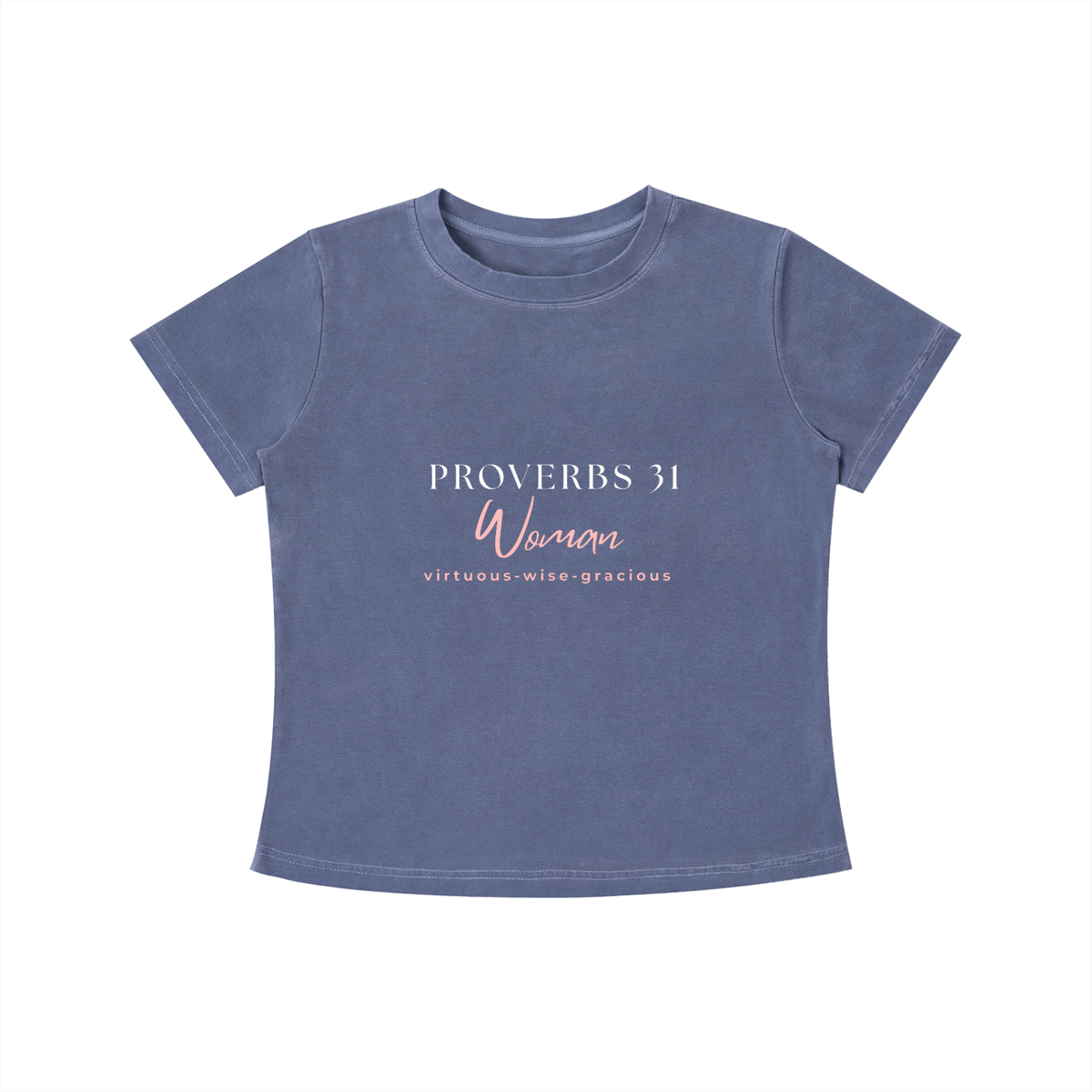 Proverbs 31 Woman Vintage Washed Tee
