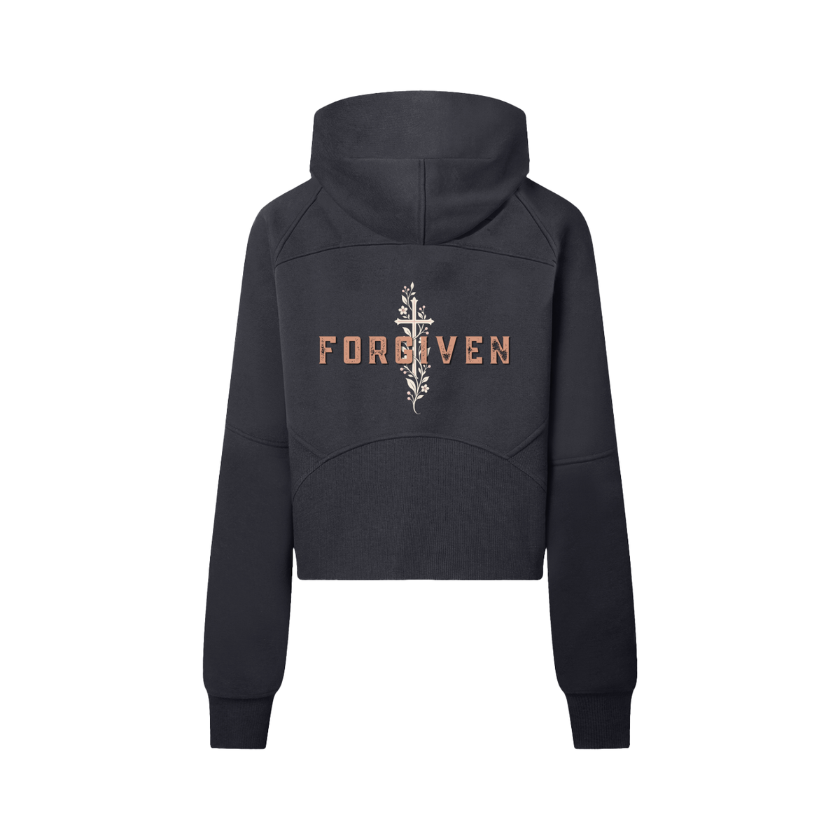 Forgiven Cropped Half-Zip Hoodie