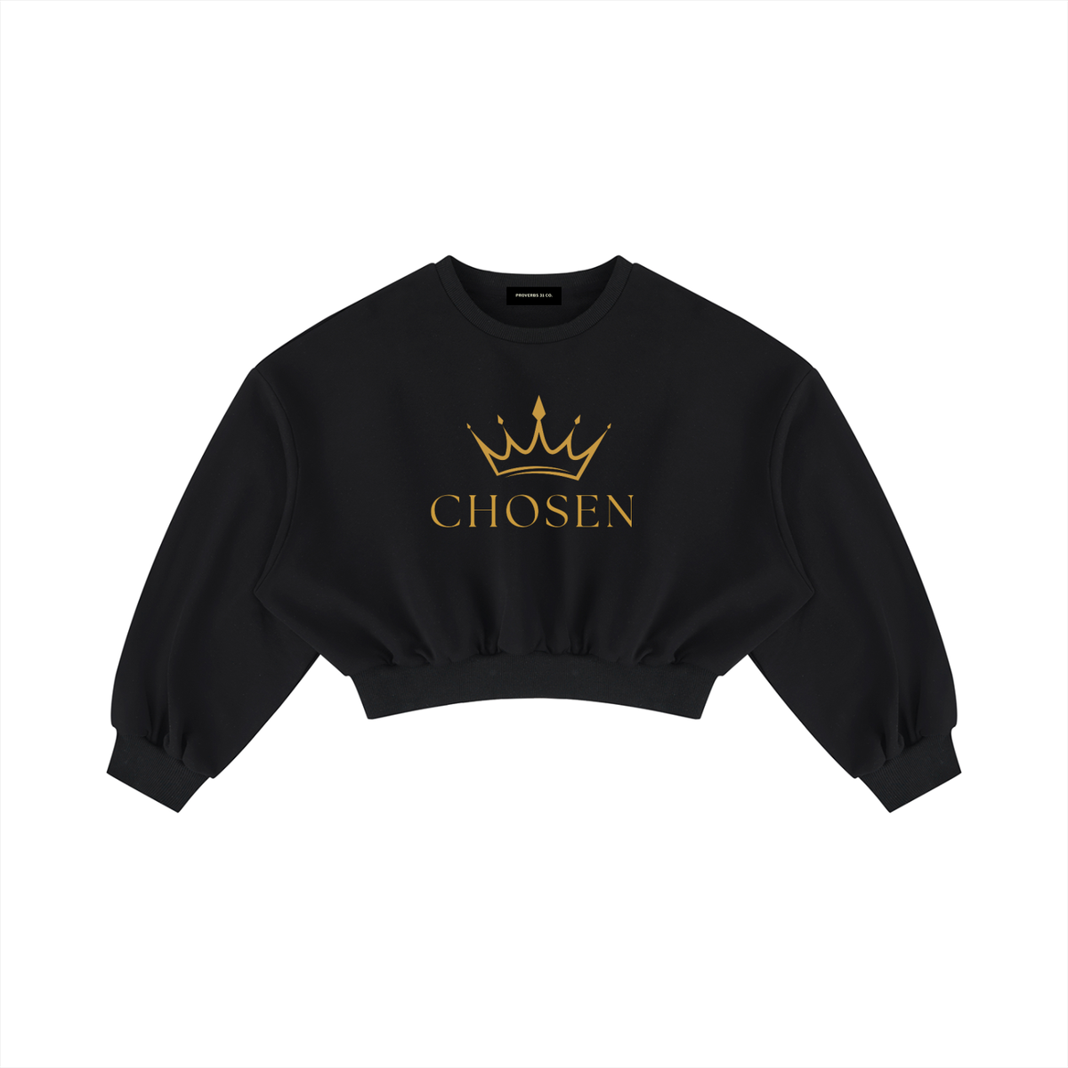 Chosen Women's Boxy Cropped Crewneck Sweatshirt