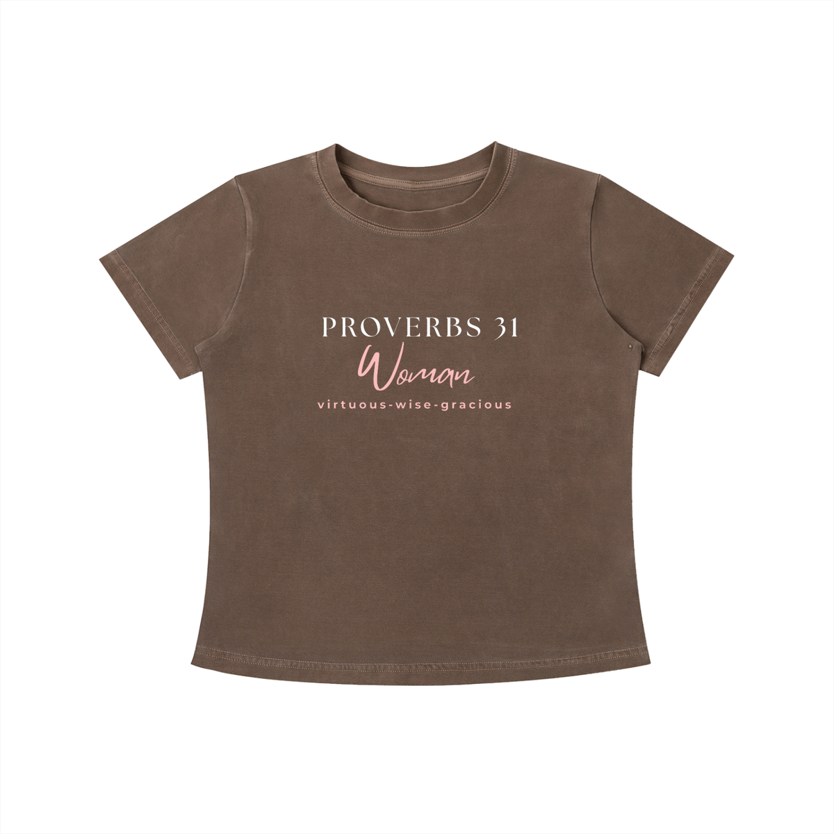 Proverbs 31 Woman Vintage Washed Tee