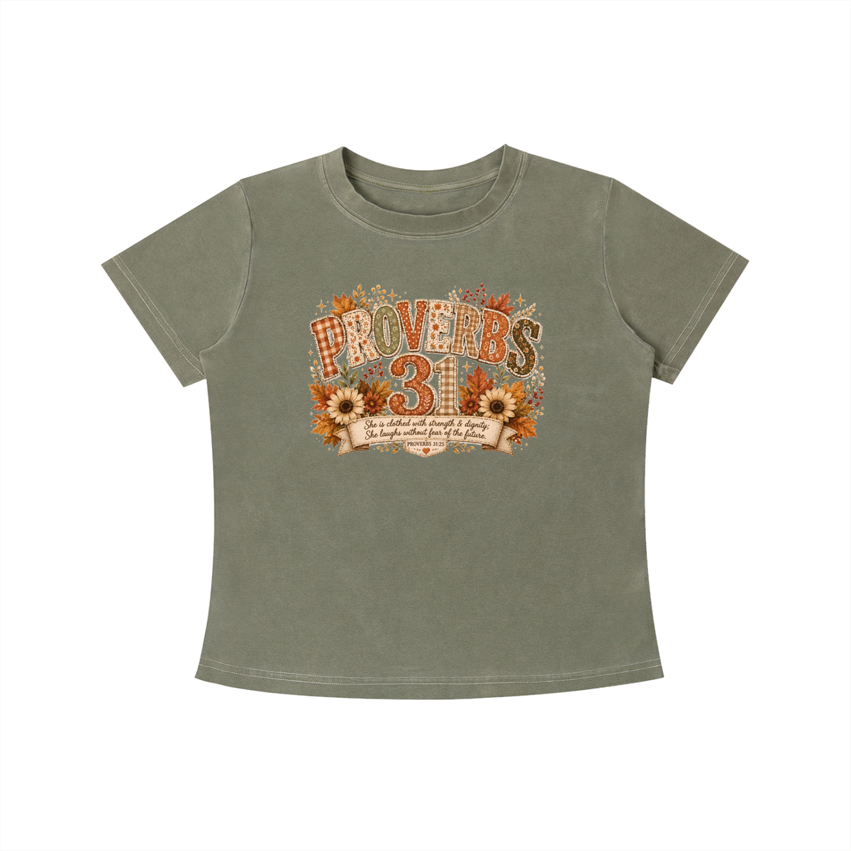 Proverbs 31 Vintage Washed Tee